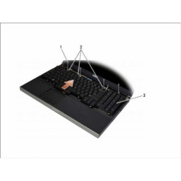 Замена клавиатуры Dell Precision M6400